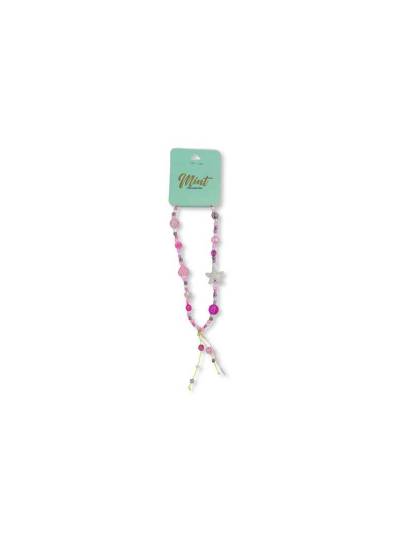 Mint-X زينة هاتف محمول مزينة بالخرز - Image 1
